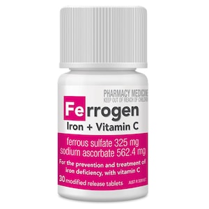 Ferrogen Iron + Vitamin C 30 Tablets