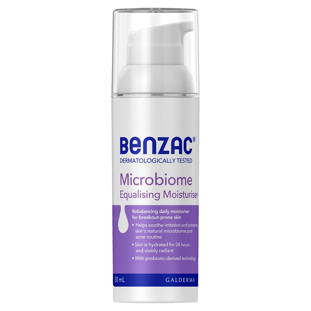 Benzac Microbiome Equalising Moisturiser 50ml