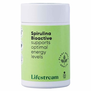 Lifestream Bioactive Spirulina 200 Tablets