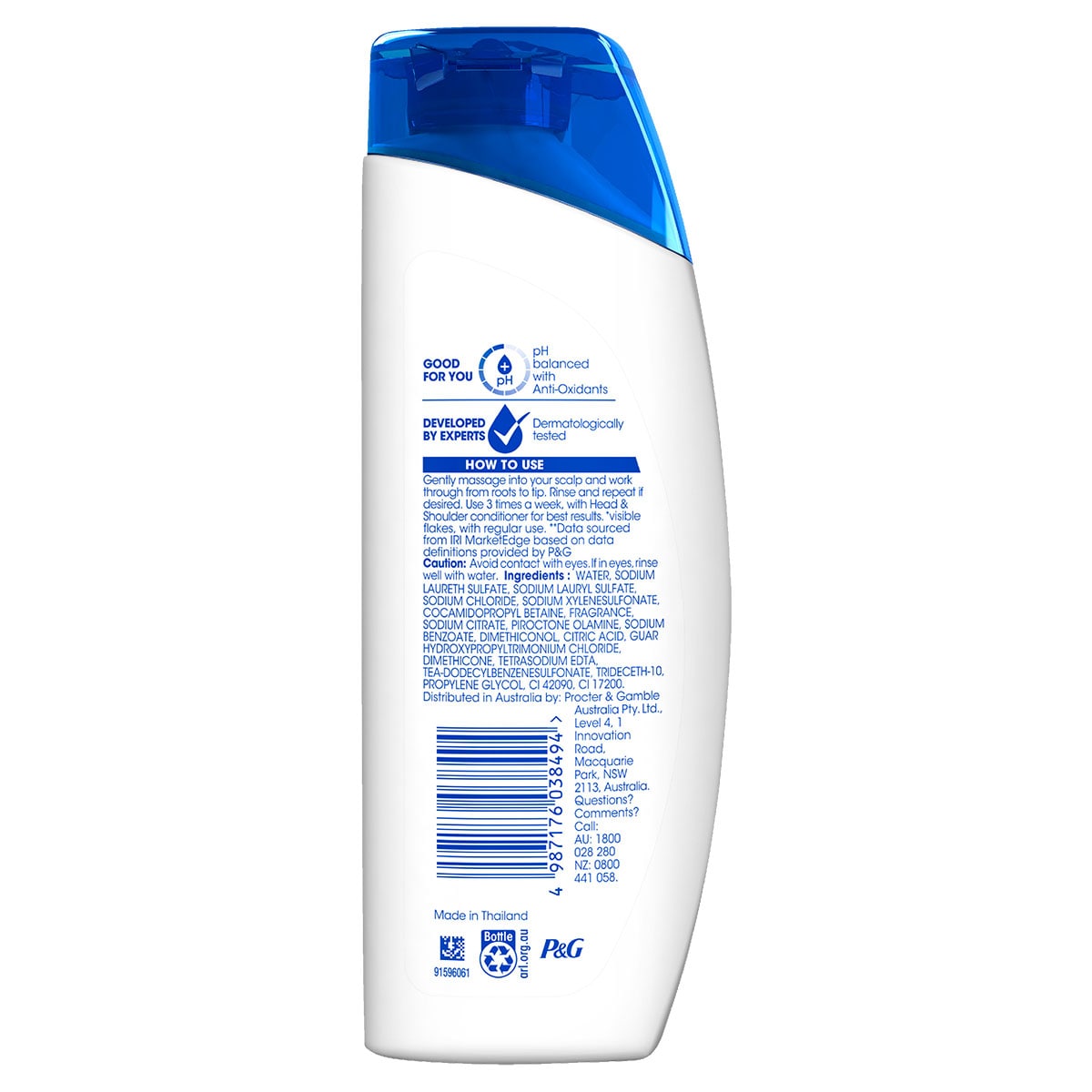 Head & Shoulders Clean & Balanced Anti-Dandruff Shampoo 200ml