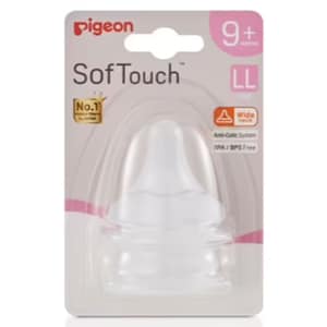 Pigeon SofTouch III Teat (LL) 2 Pack