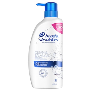Head & Shoulders Clean & Balanced Anti-Dandruff Shampoo 660ml