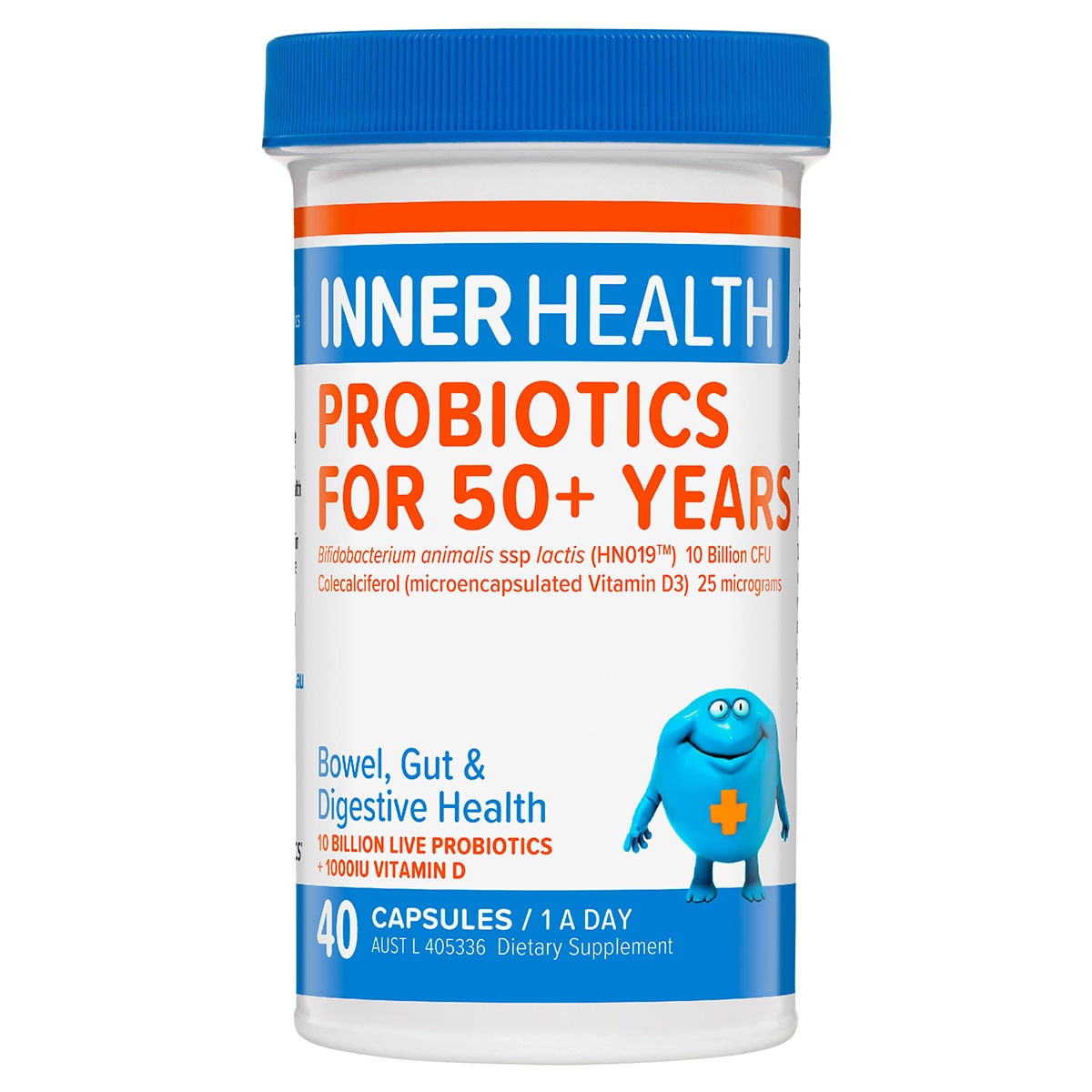 Inner Health Probiotics for 50+ 40 Capsules