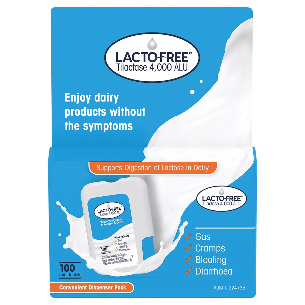 Lacto-Free 100 Tablets