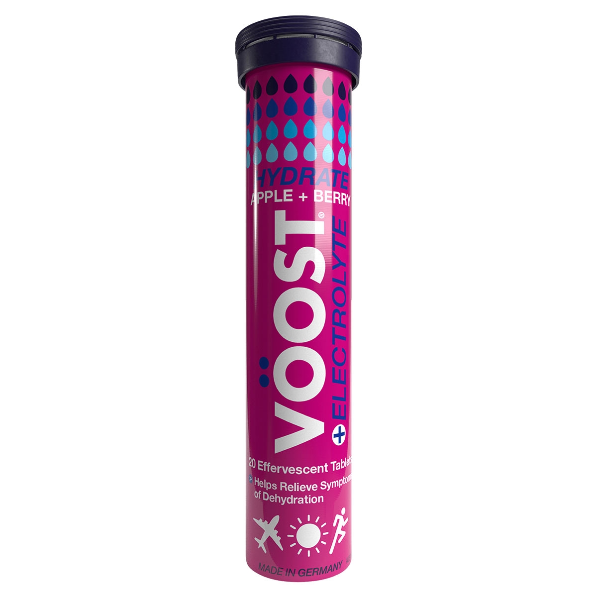 Voost Hydrate Apple + Berry 20 Effervescent Tablets