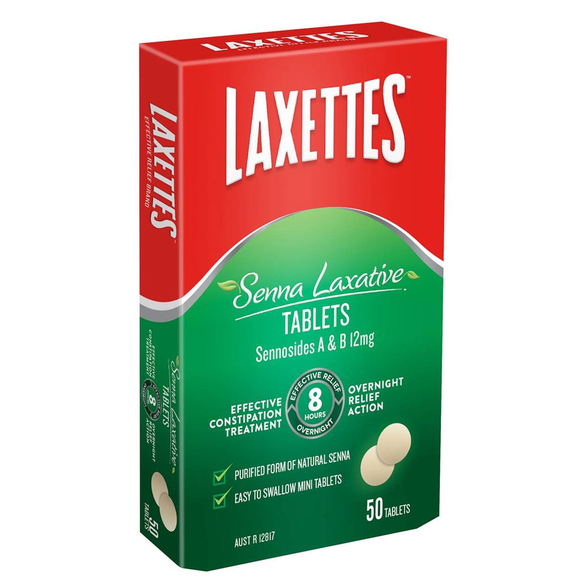 Laxettes Senna Laxative Tablets 50 Pack