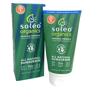 Soleo Organics Natural Sunscreen SPF30 150g