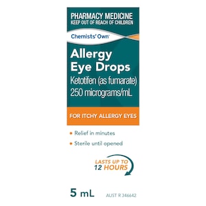 Chemists Own Allergy Eye Drops 5ml