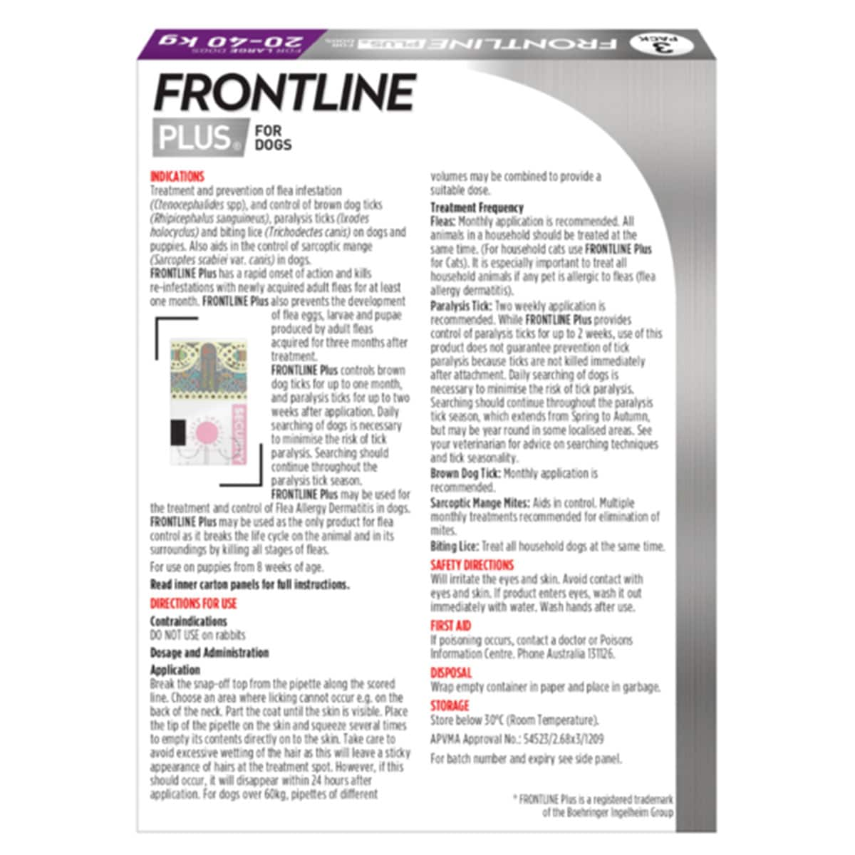 Frontline sales plus purple