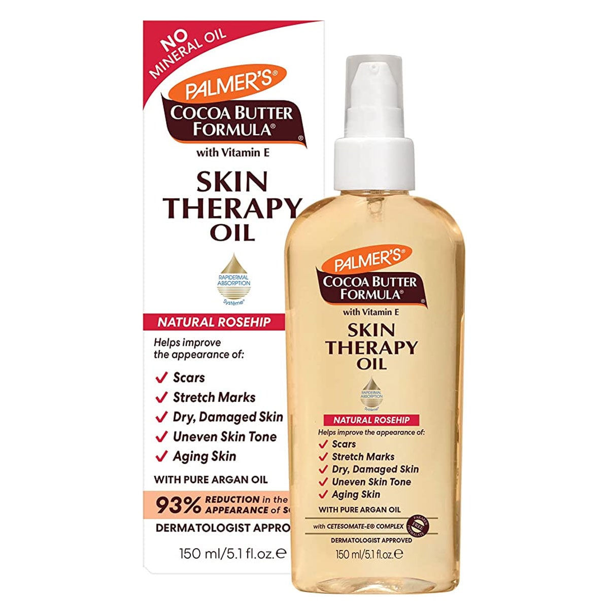 Palmers Cocoa Butter Skin Therapy Oil Rosehip Fragrance 150ml