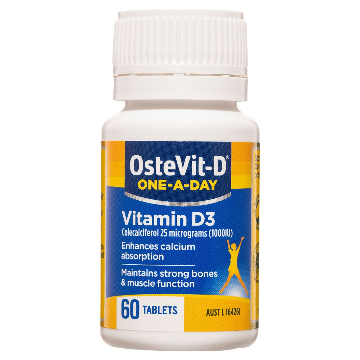 OsteVit-D One-a-Day Vitamin D3 1000iu 60 Tablets | Healthylife Australia