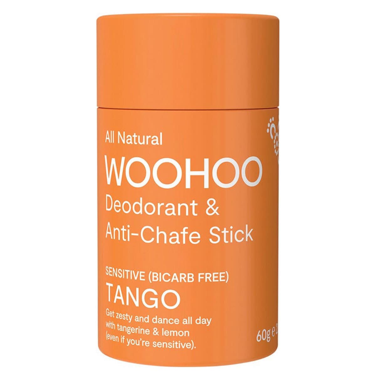 Woohoo Body Deodorant & Anti-Chafe Stick Tango 60g