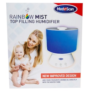 Medescan Rainbow Mist Top Fill Humidifier