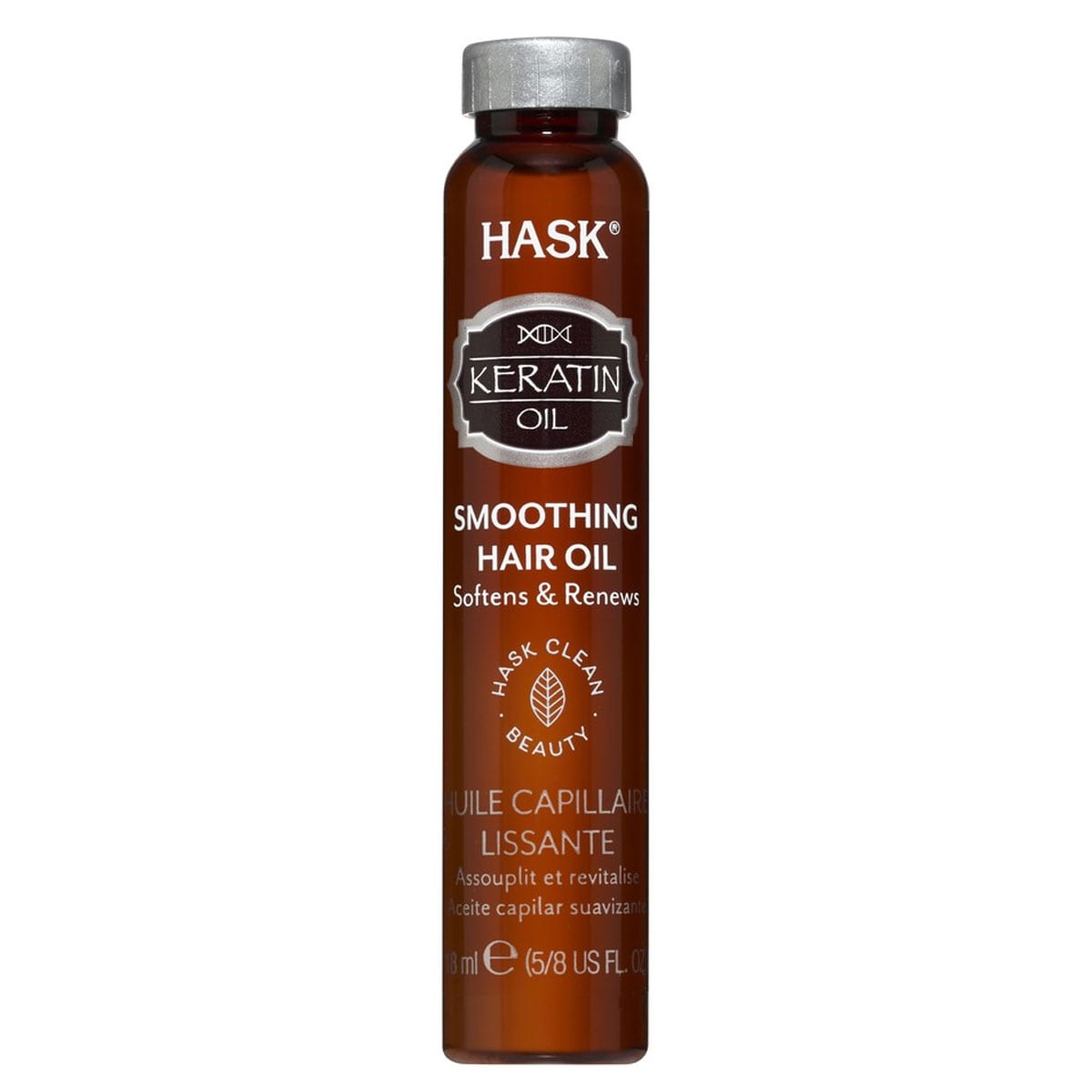 Hask Keratin Protein Smoothing Hair Oil 18ml