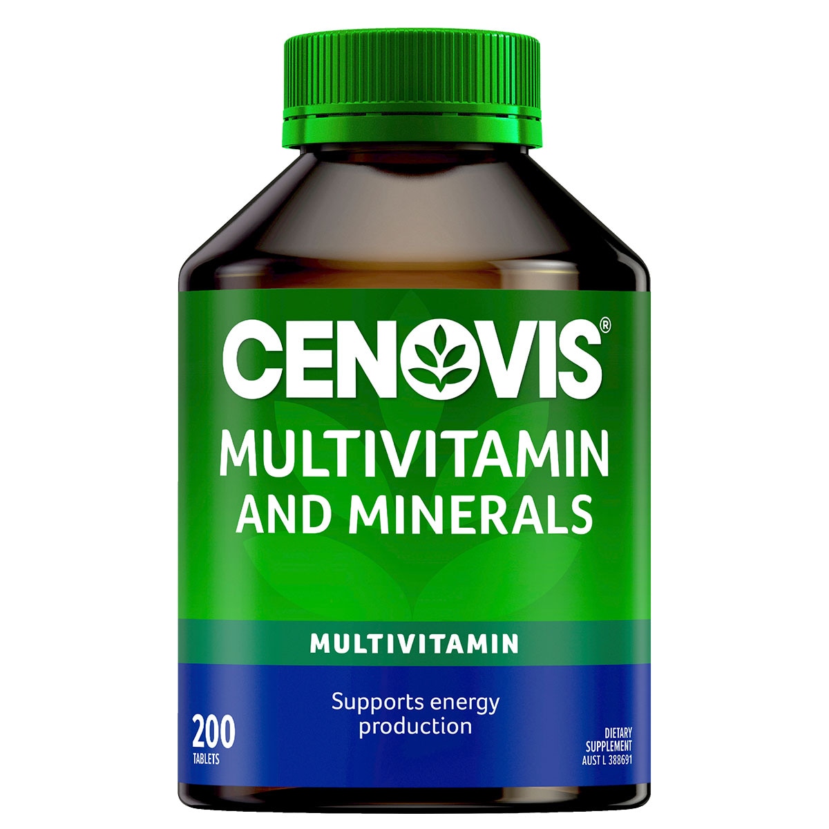 Cenovis Multivitamin & Minerals 200 Tablets (New Formula)