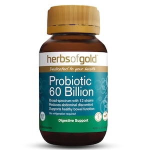 Herbs of Gold Probiotic 60 Billion 60 Capsules