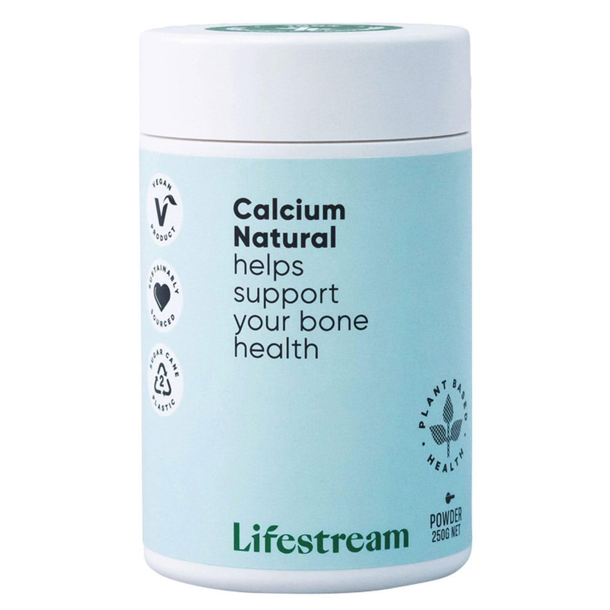 Lifestream Calcium Natural Powder 250g | Healthylife Australia