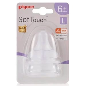Pigeon SofTouch III Teat (L) 2 Pack