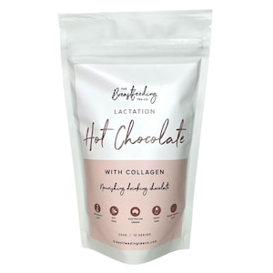 The Breastfeeding Tea Co Lactation Hot Chocolate with Collagen 230g