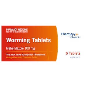 Pharmacy Choice Worming 6 Tablets
