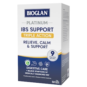 Bioglan Platinum IBS Support 50 Tablets