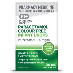 Pharmacy Health Paracetamol Infant Drops 20ml