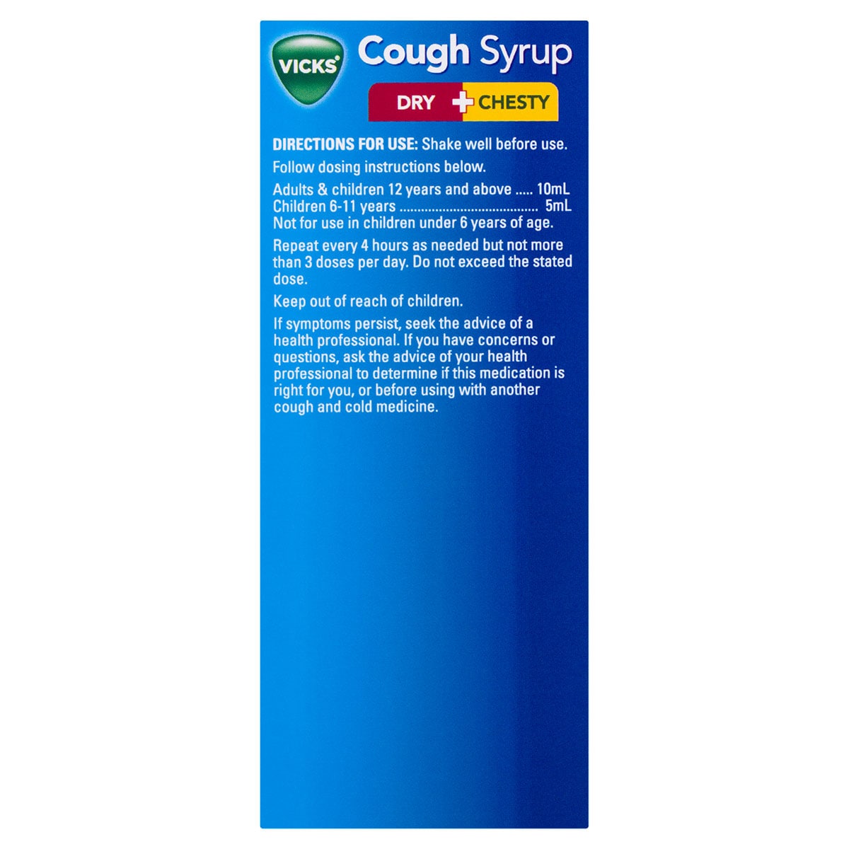 Vicks 2in1 Dry & Chesty Cough Liquid 200ml