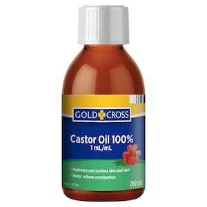 Gold Cross Castor Oil 200ml