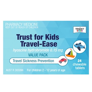 Trust for Kids Travel-Ease 24 Chewable Tablets