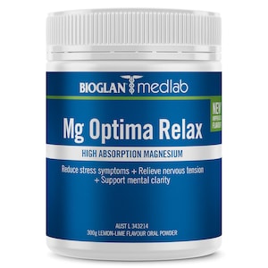 Medlab Mg Optima Relax Lemon-Lime Powder 300g
