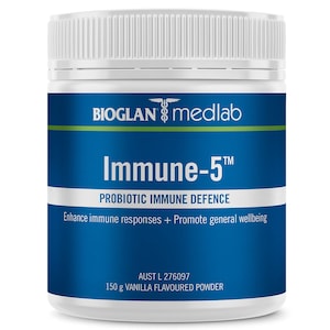 Medlab Immune-5 Probiotic Immune Defence Vanilla 150g