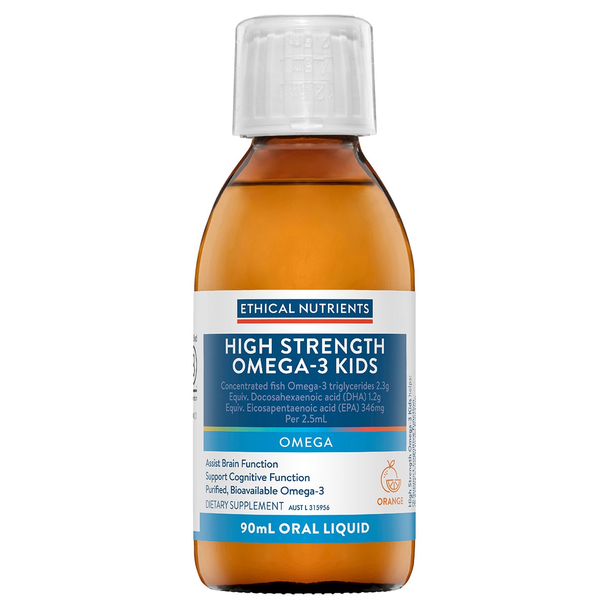 Ethical Nutrients High Strength Omega-3 Kids Orange 90ml