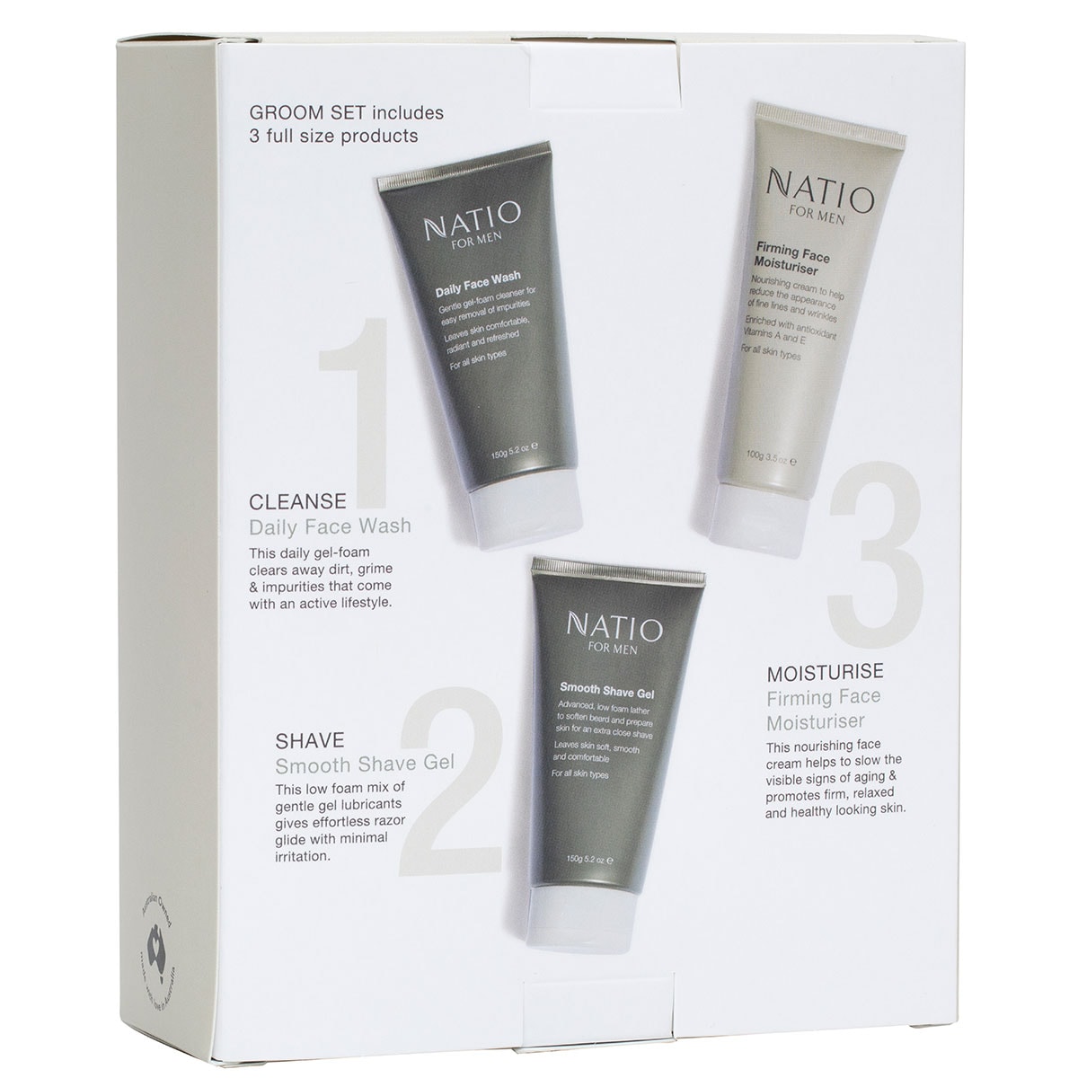 Natio for Men Groom Set