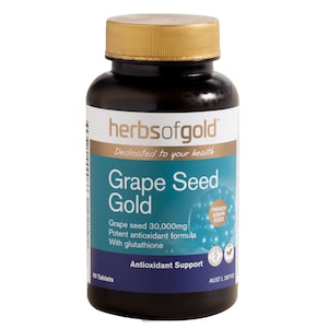 Herbs of Gold Grape Seed Gold 60 Tablets