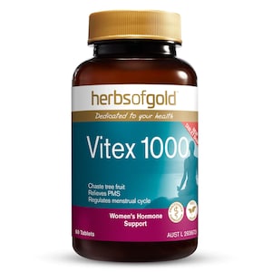 Herbs of Gold Vitex 1000 60 Tablets
