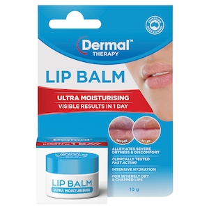 Dermal Therapy Lip Balm Ultra Moisturising Tub 10g