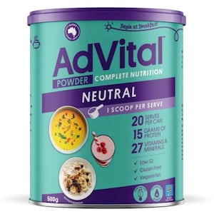 AdVital Nutritionally Complete Neutral Powder 500g