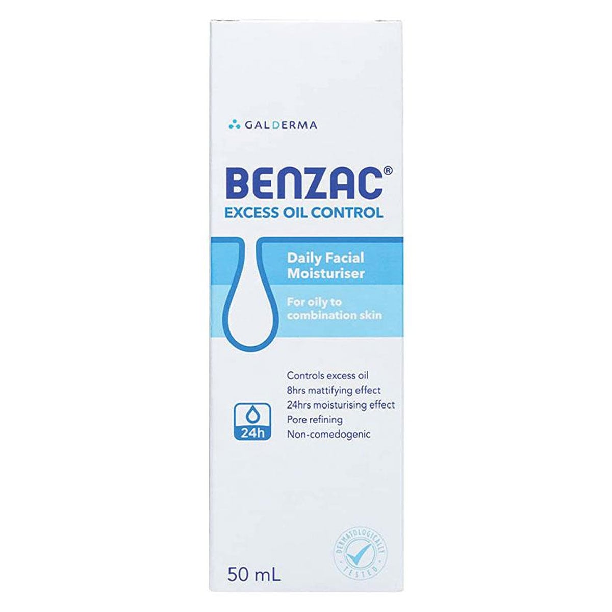 Benzac Oil Control Moisturiser 50ml