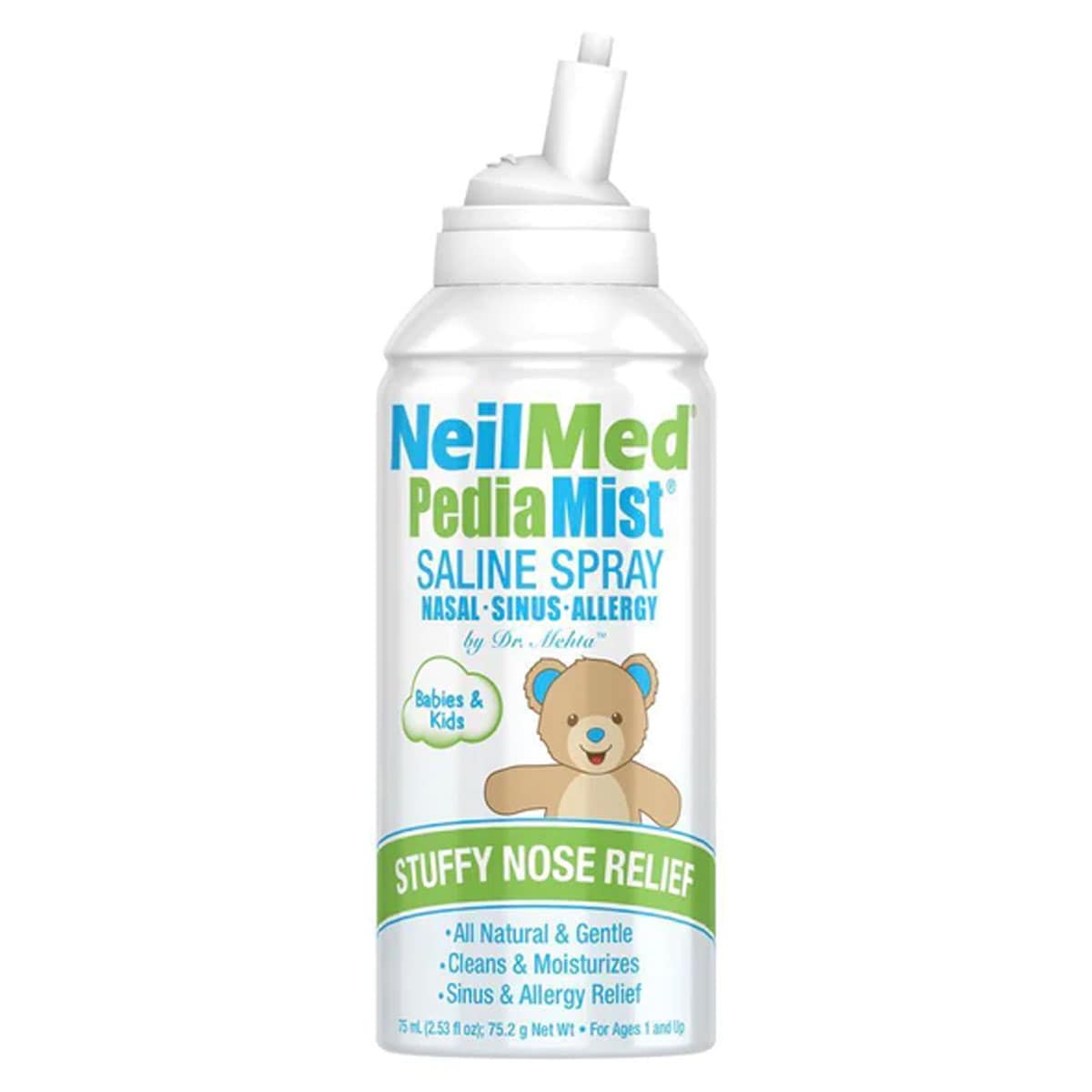 NeilMed PediaMist Saline Nasal Spray 75ml