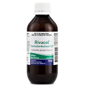 Rivacol Chlorhexidine Mouthwash 0.2% Mint 200ml