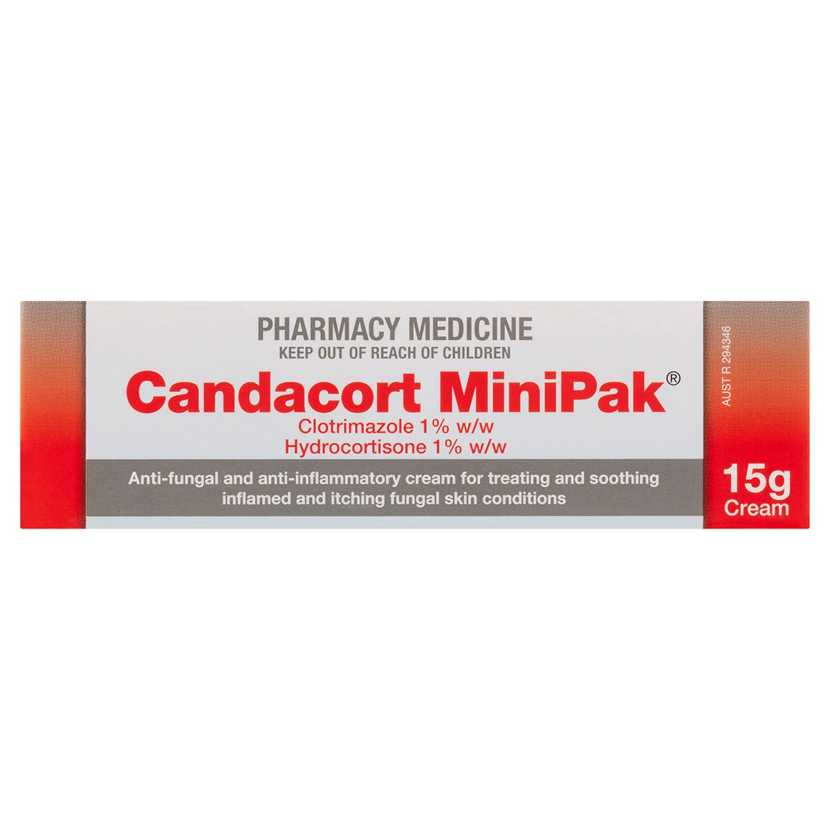 Candacort Clotrimazole & Hydrocortisone Anti-fungal cream Cream 15g