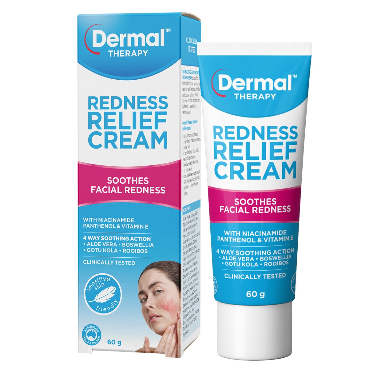 Dermal Therapy Redness Relief Cream 60g