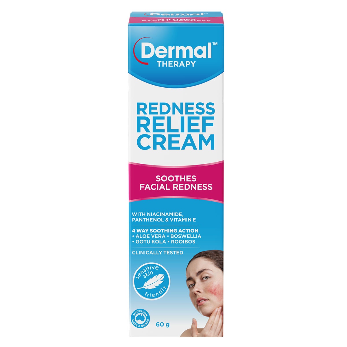 Dermal Therapy Redness Relief Cream 60g