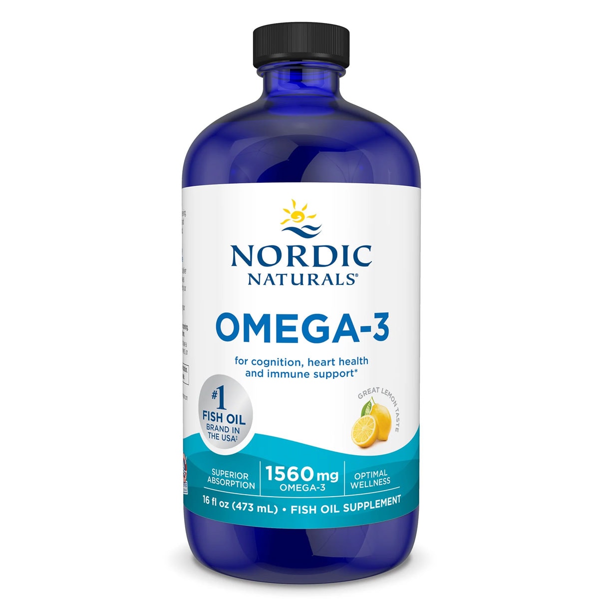 Nordic Naturals Omega-3 Lemon Liquid 473ml