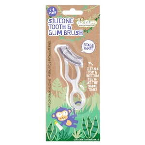 Jack n Jill Stage 3 Silicone Tooth & Gum Brush 1 Pack