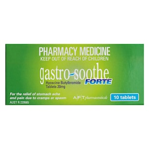 Gastro-Soothe Forte Stomach Pain Relief 10 Tablets