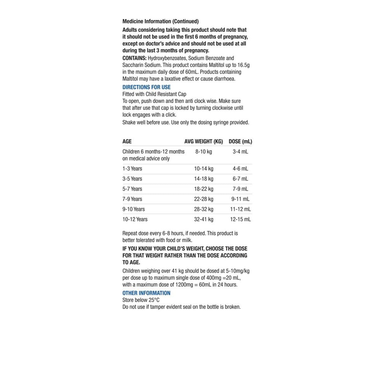 Chemists Own Children's Ibuprofen Pain & Fever 6 Months - 12 Years 200ml