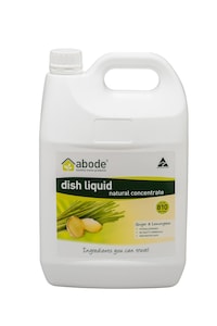 Abode Dishwashing Liquid Ginger & Lemongrass 4L