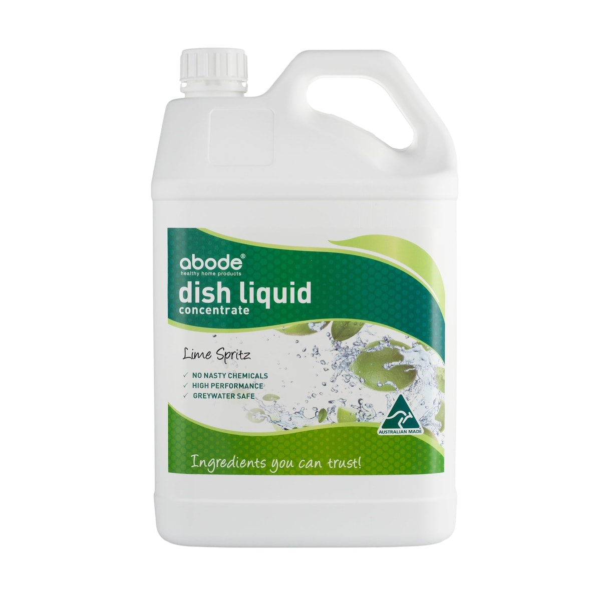 Abode Dishwashing Liquid Lime Spritz 4L