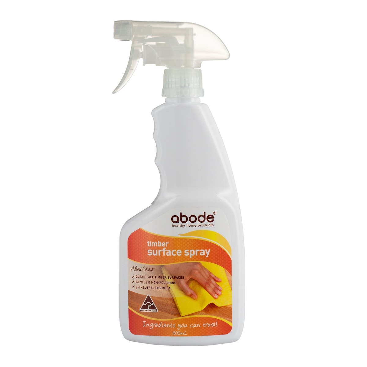 Abode Timber Surface Spray Atlas Cedar 500ml